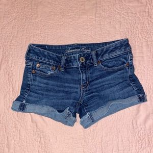 American Eagle denim jean shorts!